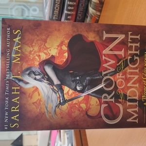 Used Hard Cover of Crown of Midnight by Sarah J Maas.